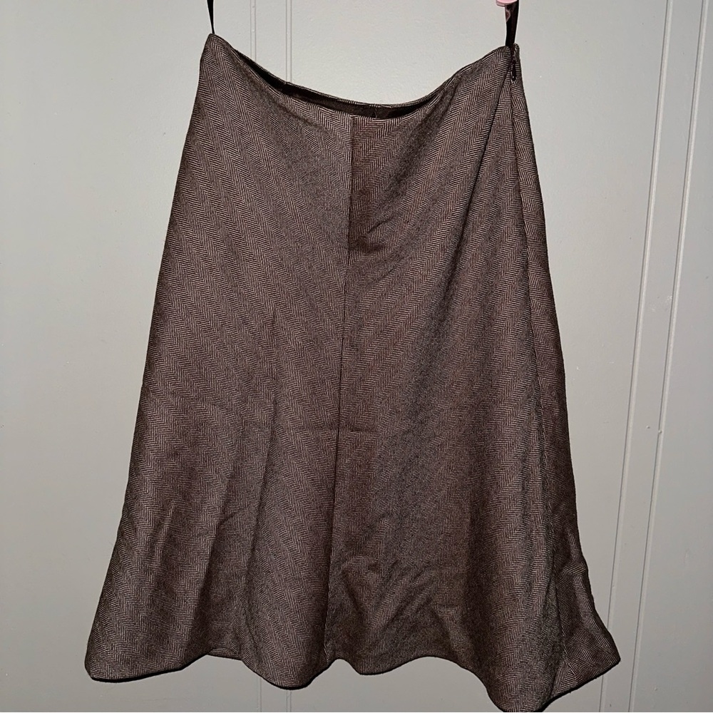 Banana Republic Wool A-Line Skirt